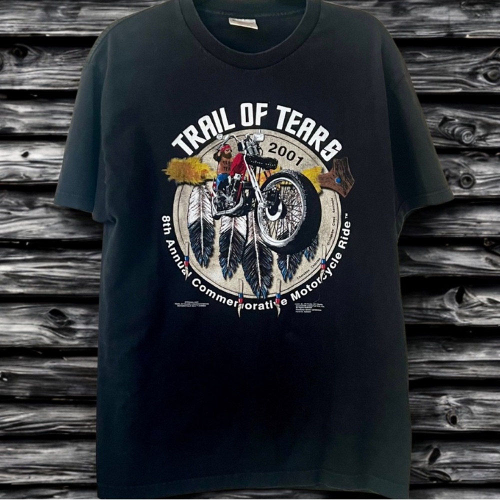 Vintage 2001 Trail of Tears Ride Tee